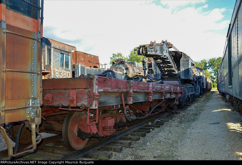 Chicago & Western Indiana Idler Flat for Crane